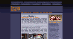 Desktop Screenshot of ironhead-bobbers.com